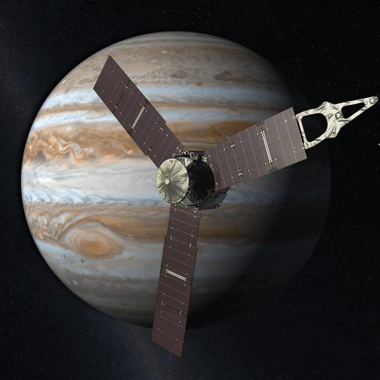 Juno Spacecraft at Jupiter